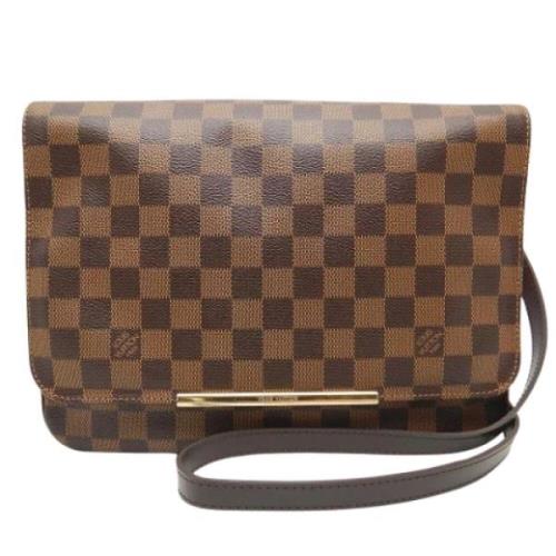 Louis Vuitton Vintage Pre-owned Canvas louis-vuitton-vskor Brown, Dam