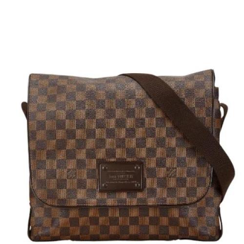 Louis Vuitton Vintage Pre-owned Canvas louis-vuitton-vskor Brown, Dam