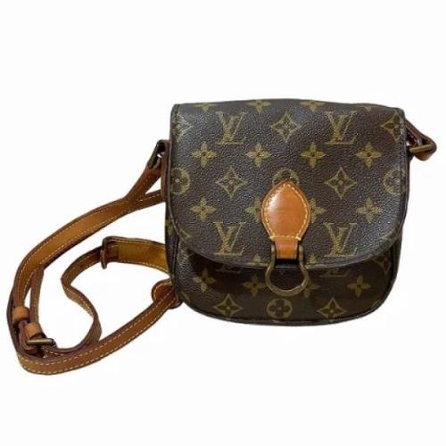 Louis Vuitton Vintage Pre-owned Canvas louis-vuitton-vskor Brown, Dam