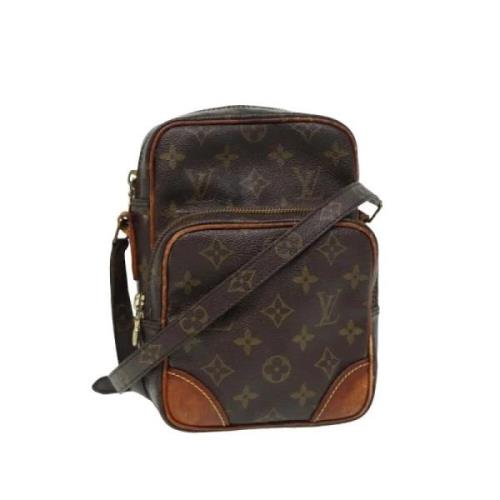 Louis Vuitton Vintage Pre-owned Canvas louis-vuitton-vskor Brown, Dam