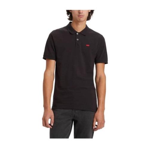 Levi's Polo Slim Housemark Meteorite Black, Herr