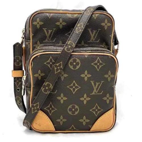 Louis Vuitton Vintage Pre-owned Canvas louis-vuitton-vskor Brown, Dam