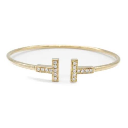 Tiffany & Co. Pre-owned Pre-owned Metall armband Beige, Dam