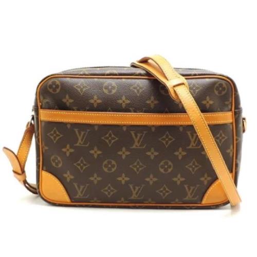 Louis Vuitton Vintage Pre-owned Canvas louis-vuitton-vskor Brown, Dam