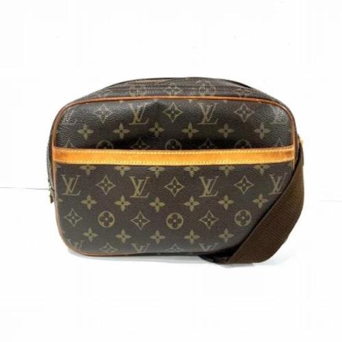 Louis Vuitton Vintage Pre-owned Canvas louis-vuitton-vskor Brown, Dam