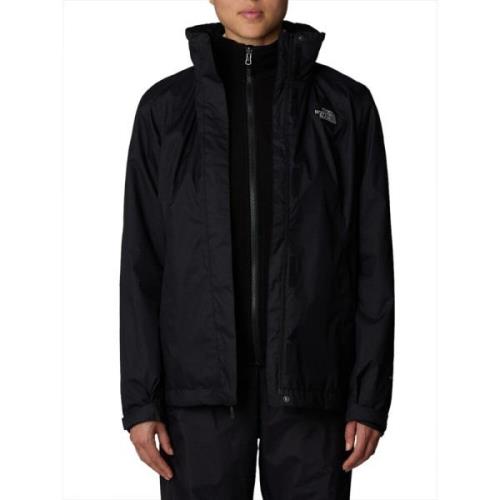 The North Face 3-i-1 väderbeständig jacka för kvinnor Black, Dam