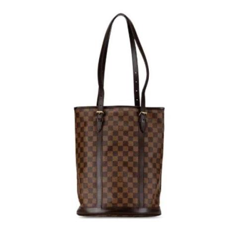 Louis Vuitton Vintage Pre-owned Canvas louis-vuitton-vskor Brown, Dam