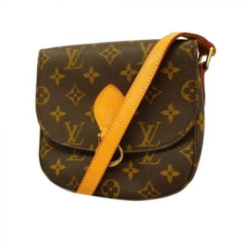 Louis Vuitton Vintage Pre-owned Tyg louis-vuitton-vskor Brown, Dam