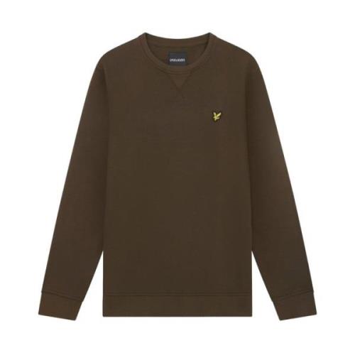 Lyle & Scott Oliv Tröja Ml424Vog Brown, Herr