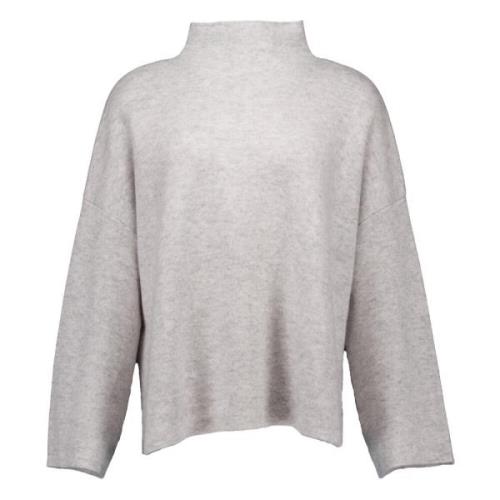 Herzen's Angelegenheit Turtleneck Sweater Grå Gray, Dam