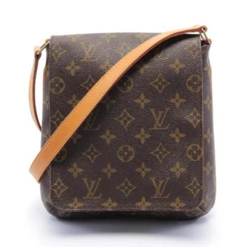 Louis Vuitton Vintage Pre-owned Canvas louis-vuitton-vskor Brown, Dam