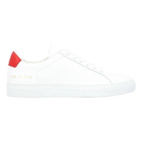 Common Projects Laeder sneakers White, Dam