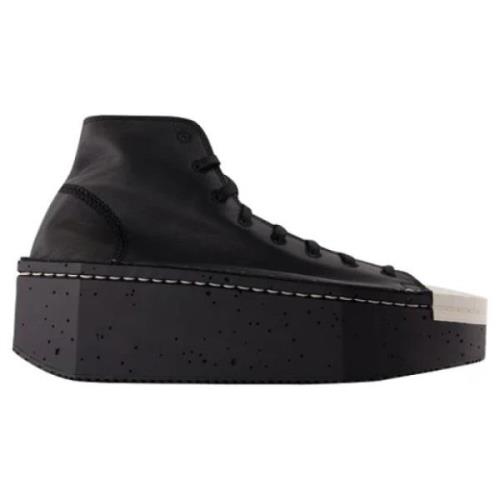 Y-3 Laeder sneakers Black, Dam