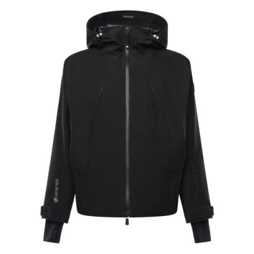 Moncler Svart Alpin Skidjacka Gore-Tex Black, Herr