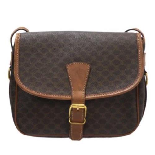 Celine Vintage Pre-owned Canvas celine-vskor Brown, Dam