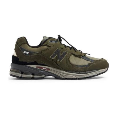 New Balance Gröna platta skor Mesh Mocka Green, Herr