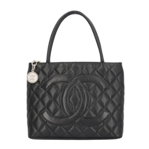 Chanel Vintage Pre-owned Laeder chanel-vskor Black, Dam