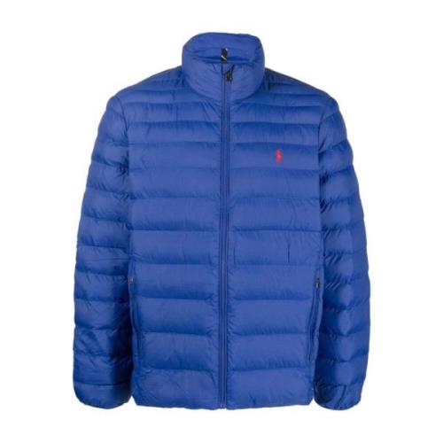 Polo Ralph Lauren Blå Packbar Quiltad Pufferjacka Blue, Herr