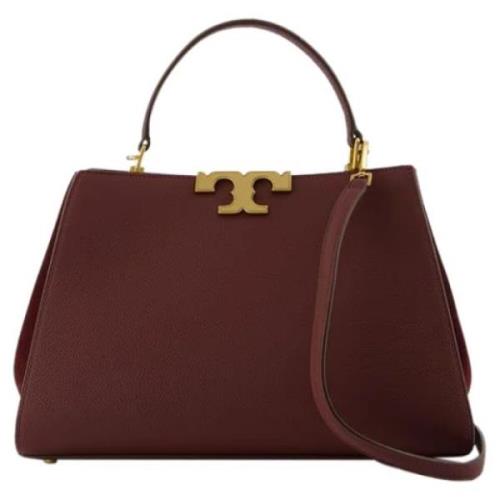 Tory Burch Laeder handvskor Brown, Dam