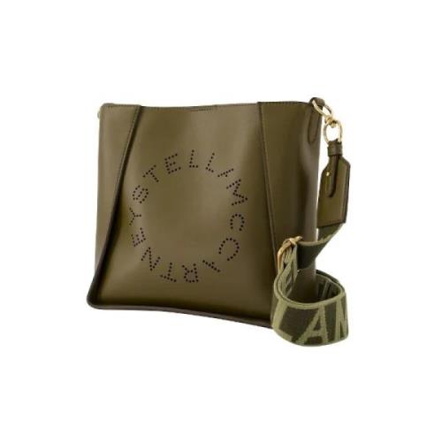 Stella McCartney Laeder crossbodyvskor Green, Dam