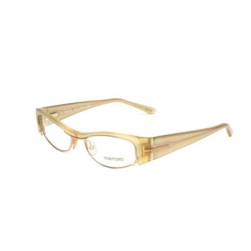 Tom Ford Gyllene Dial Acetatram Glasögon Kvinnor Yellow, Dam