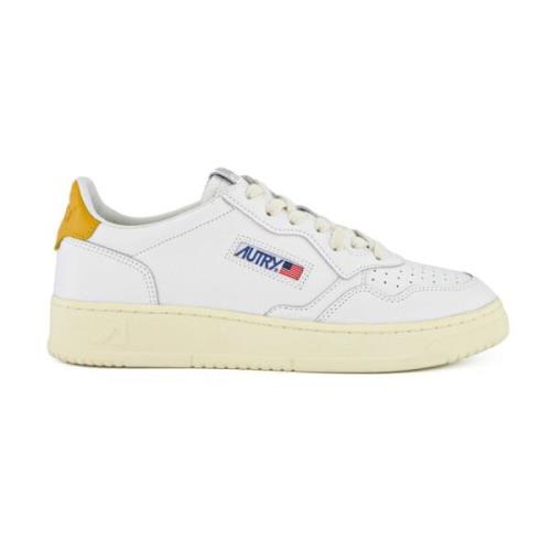 Autry Vita Lädersneakers Elegant Stil White, Herr