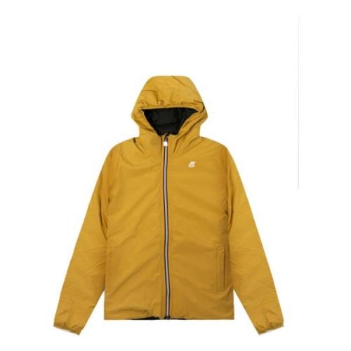 K-Way Eco Thermo Double Jacka Gul/Grön Yellow, Herr