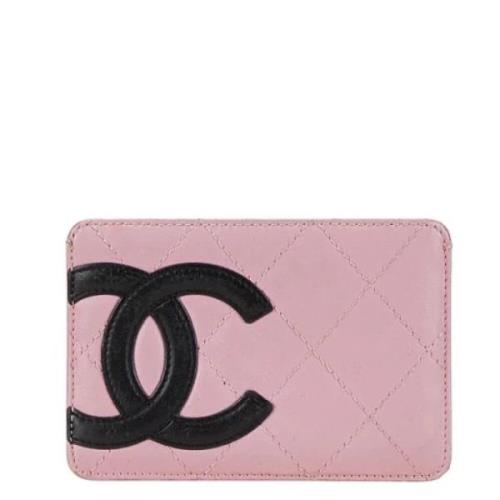 Chanel Vintage Pre-owned Laeder plnbcker Pink, Dam