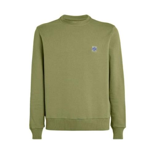 Jacob Cohën Stilig Sweatshirt Tillverkad i Italien Green, Herr