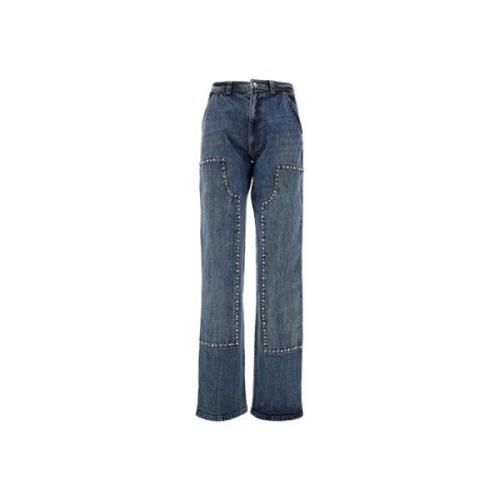 DES Phemmes Klassiska Denim Jeans för vardagsbruk Blue, Dam