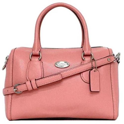 Coach Pre-owned Pre-owned Laeder handvskor Pink, Dam