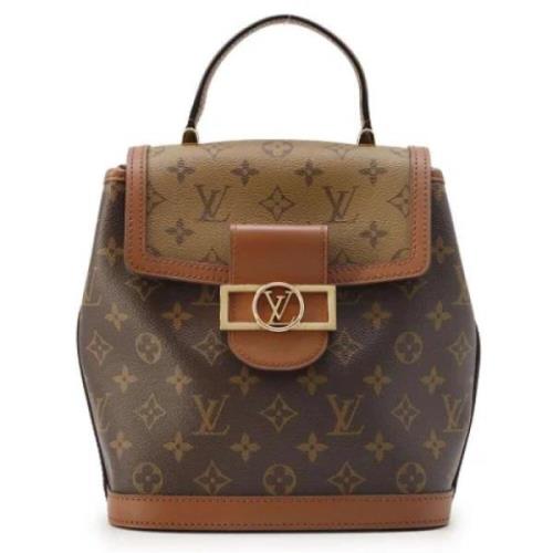 Louis Vuitton Vintage Pre-owned Canvas louis-vuitton-vskor Brown, Dam