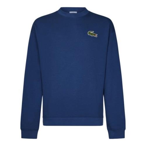 Lacoste Blå Krokodil Badge Tröja Blue, Herr