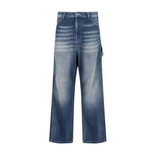 Diesel Klassiska Denim Jeans för vardagsbruk Blue, Herr