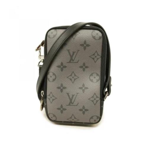 Louis Vuitton Vintage Pre-owned Tyg louis-vuitton-vskor Black, Herr