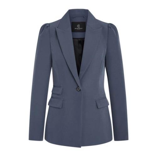 Bruuns Bazaar Vintage Indigo Blazer Jacka Blue, Dam