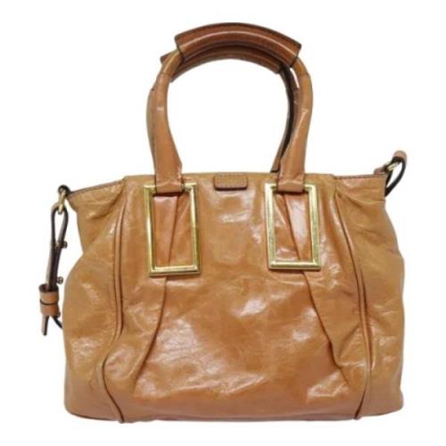 Chloé Pre-owned Pre-owned Laeder handvskor Brown, Dam