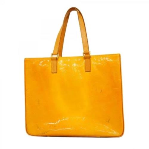 Louis Vuitton Vintage Pre-owned Tyg louis-vuitton-vskor Yellow, Dam