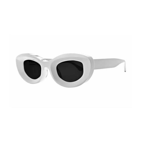 Thierry Lasry Stiliga solglasögon för modeälskare White, Unisex