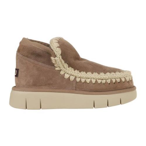 Mou Grå Eskimo Bounce Sneaker Beige, Dam