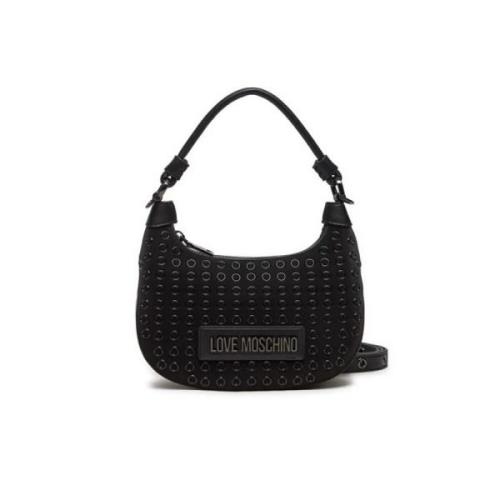 Love Moschino Stilfull Stor Array Väska Black, Dam