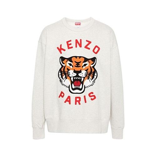 Kenzo Stilig Sweatshirt för Män Gray, Herr