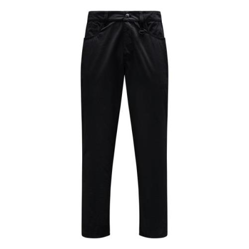 Moncler Chino Byxor Black, Herr