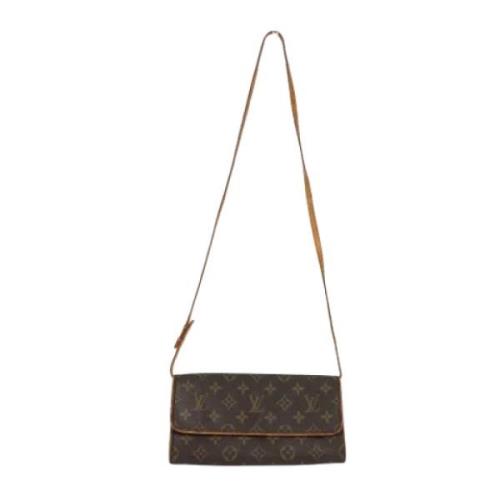 Louis Vuitton Vintage Pre-owned Canvas louis-vuitton-vskor Brown, Dam