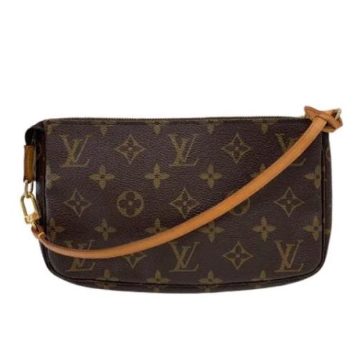 Louis Vuitton Vintage Pre-owned Canvas louis-vuitton-vskor Brown, Dam