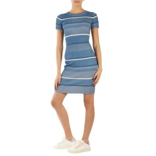 Guess Knitted Dresses Blue, Dam