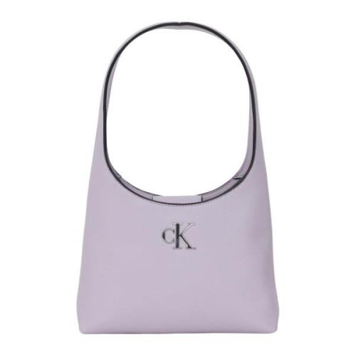 Calvin Klein Shoulder Bags Purple, Dam