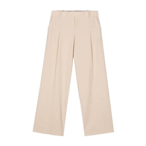 Federica Tosi Vida Byxor Pantalone 03 Beige, Dam