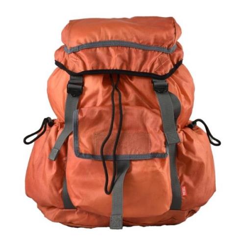 Diesel Stilren Ryggsäck i Polyester Orange, Herr