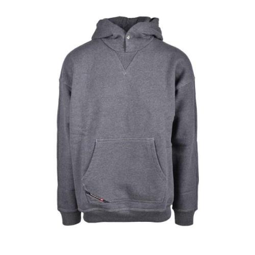 Diesel Hoodies Gray, Herr